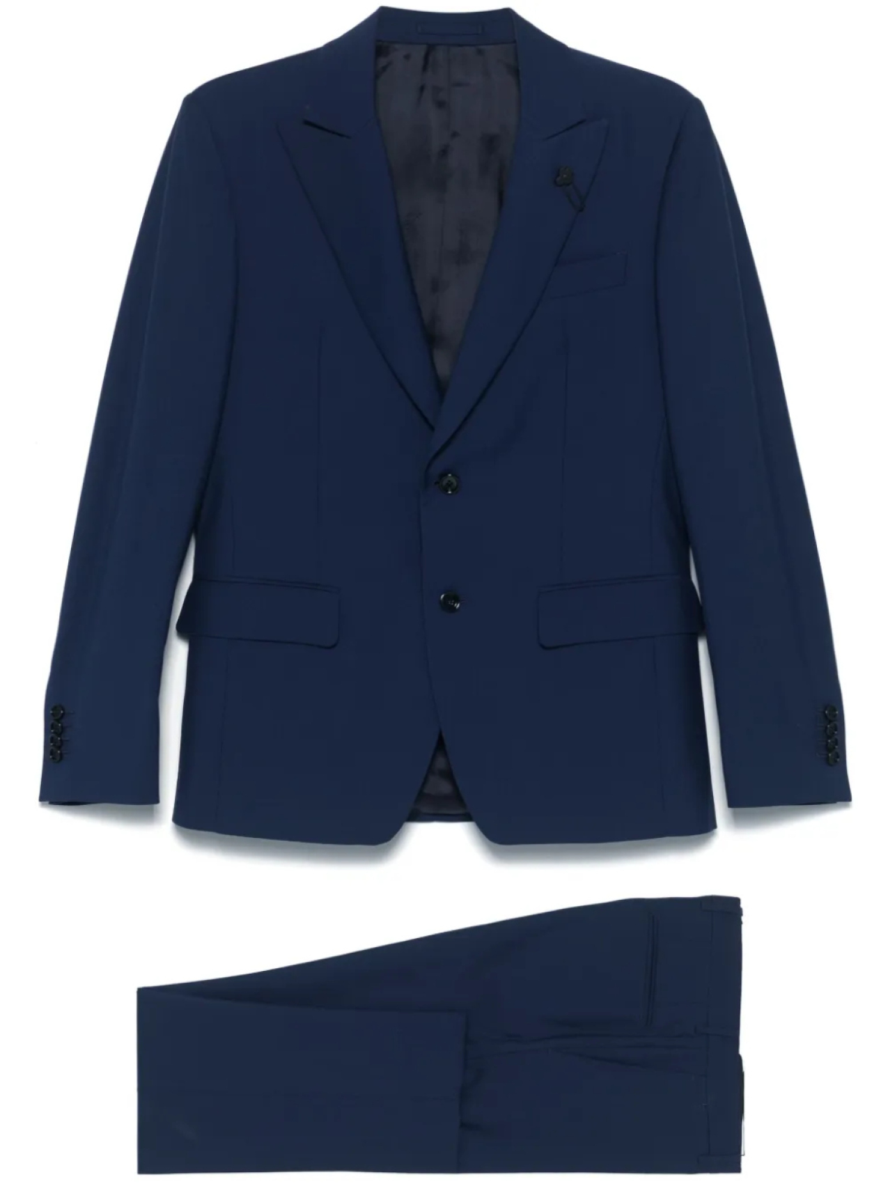 

Шерстяной костюм Lardini, синий