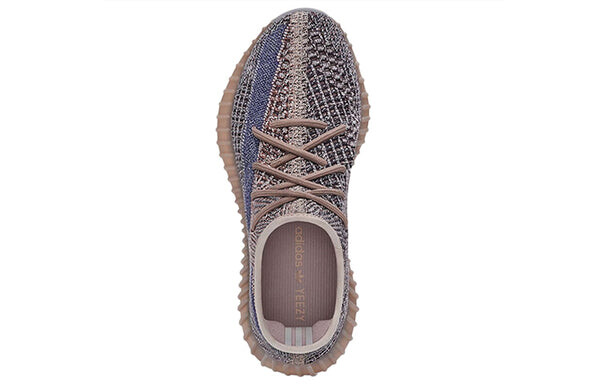 Кроссовки Boost 350 v2 Adidas Yeezy, коричневый — фото 4