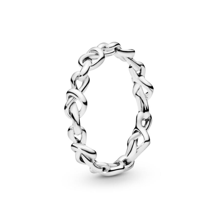 

Кольцо Knotted Hearts Pandora, стерлинговое серебро