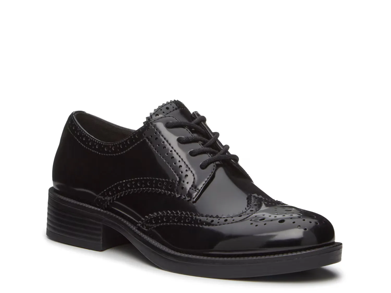 

Оксфорды Sammy Wingtip Oxford Nine West, черный