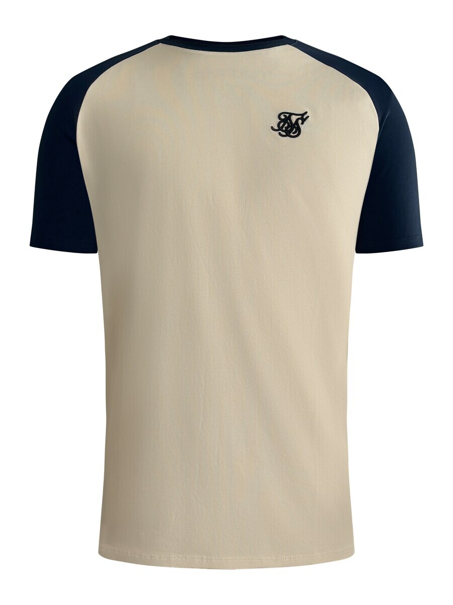 

Футболка SikSilk, черный/белый