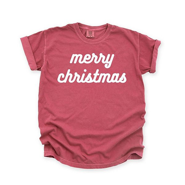 

Футболка с принтом Merry Christmas Simply Sage Market, Red, Зеленый, Футболка с принтом Merry Christmas Simply Sage Market, Red