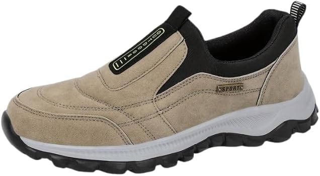 

Легкие кроссовки Hhhchpm с противоскользящей подошвой для мужчин - удобная и стильная обувь для носки в течение всего дня, хаки