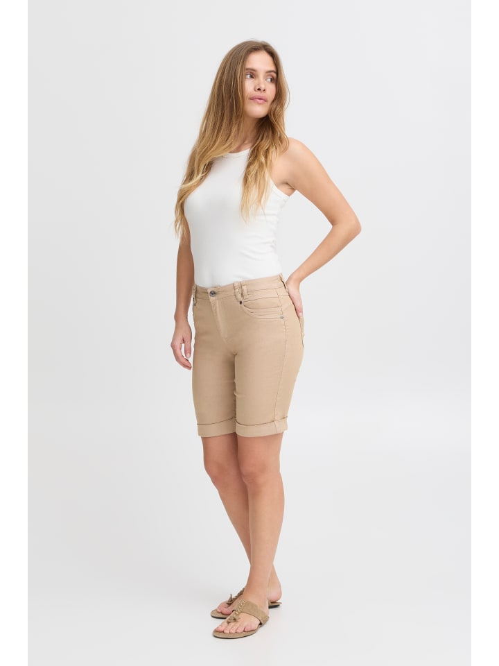 

Pulz Шорты PZROSITA, очень обтягивающие, цвет «Белый перец»