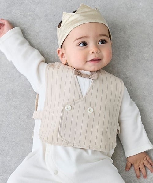 Набор жилетов для переодевания для мальчиков Petit main, Light beige