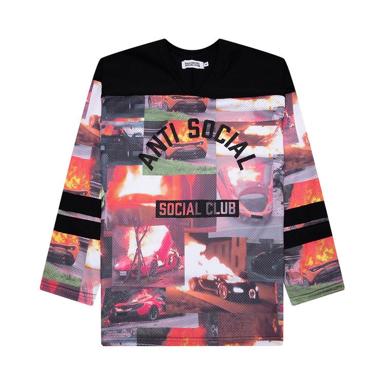 

Джерси Anti Social Social Club Burnout Hockey Jersey, Multicolor