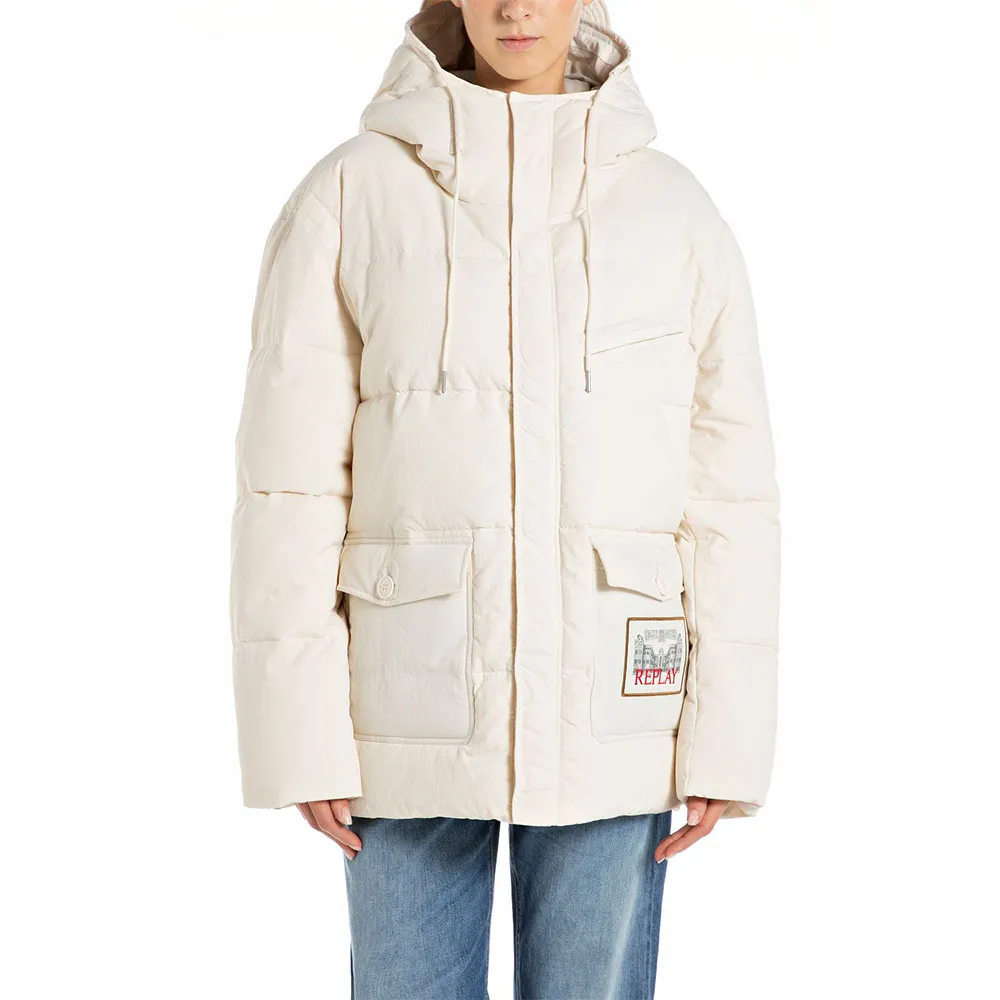 

Куртка Replay W7906.000.85282 padded, бежевый