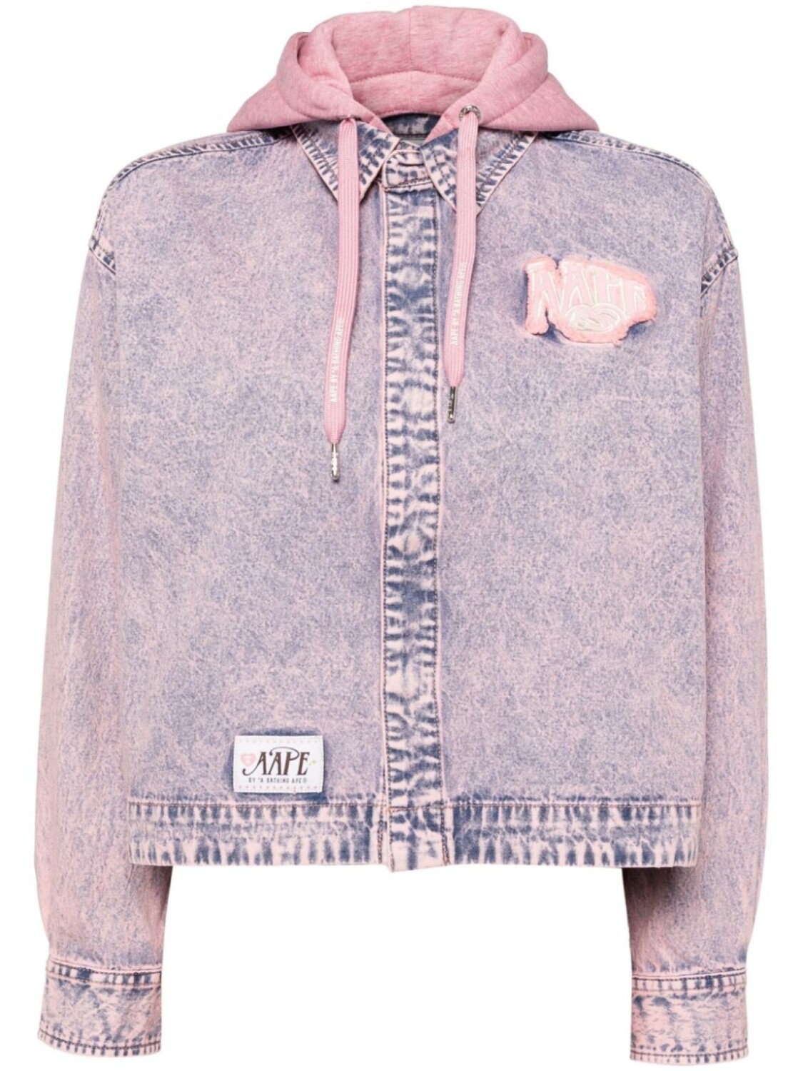 

AAPE BY *A BATHING APE футболка с логотипом, розовый
