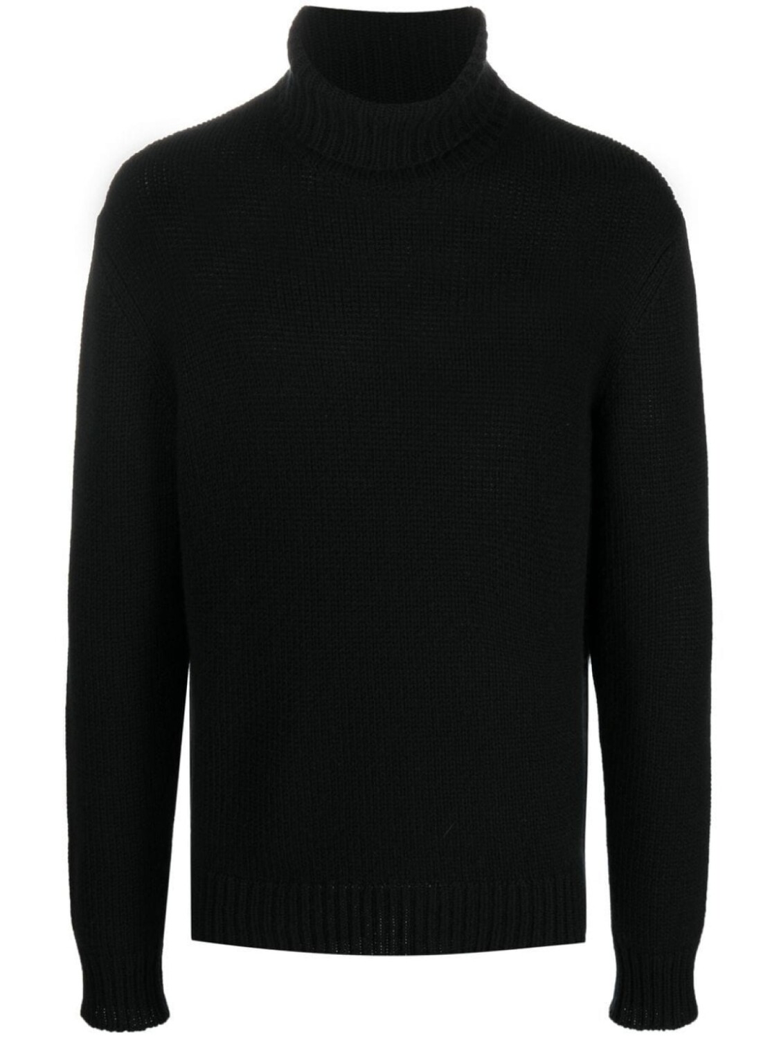 

Ralph Lauren Purple Label кашемировый джемпер с высоким воротником, черный