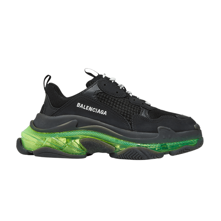 Кроссовки Balenciaga Balenciaga Wmns Triple S 'Black Yellow Fluo', черный
