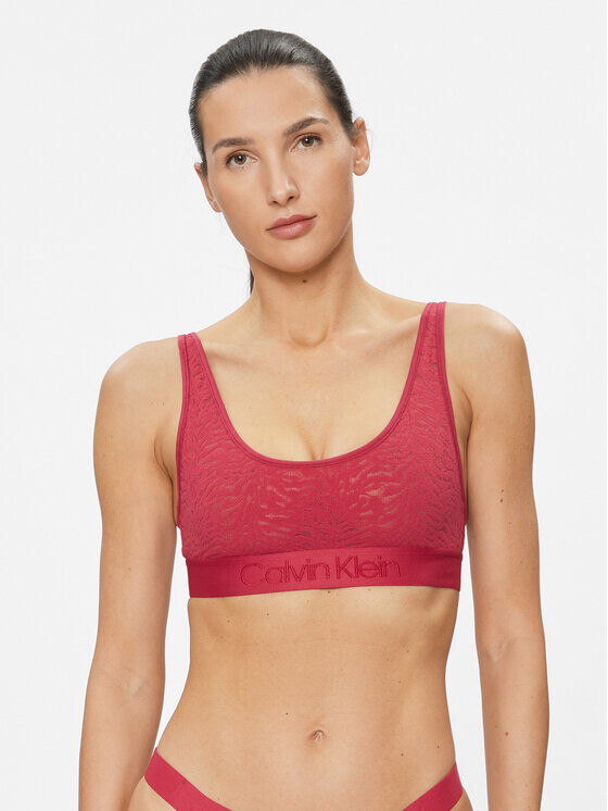 

Верхний бюстгальтер Calvin Klein, розовый