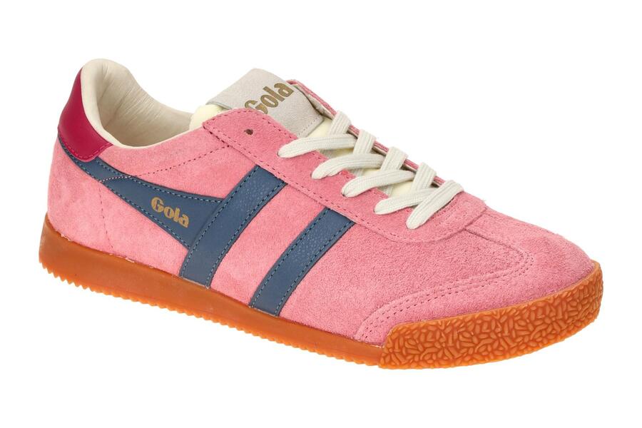 Кроссовки Gola Elan розово-синие женские CLB538