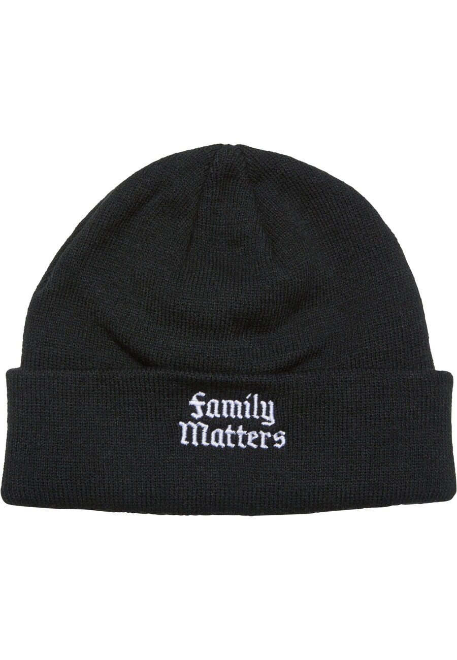 

Шапка Mister Tee Beanie Family Matters, черный