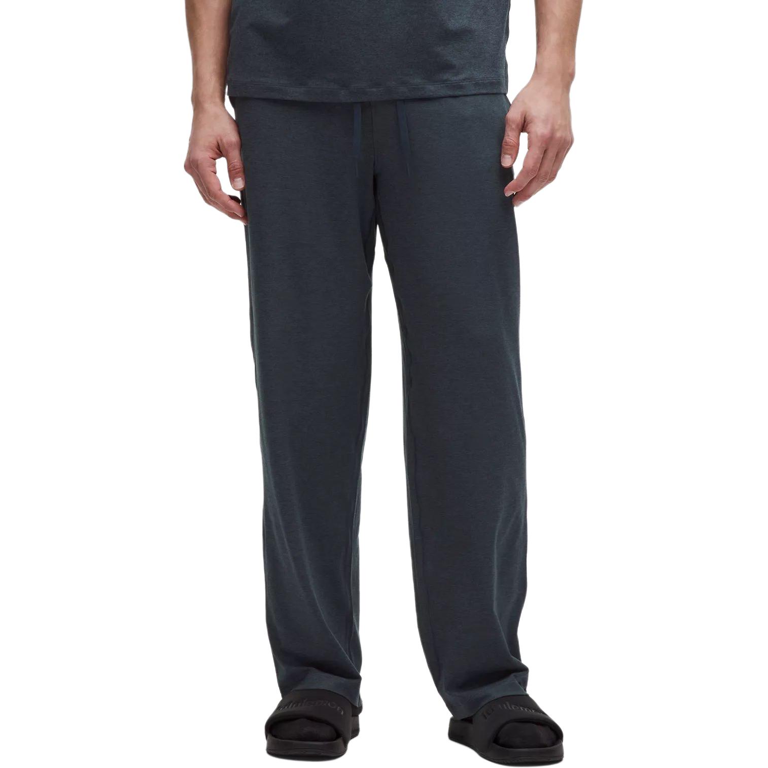 

Мягкие джерси повседневные брюки мужские Lululemon, синий