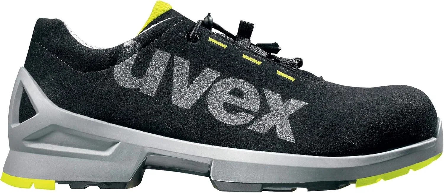 Защитная обувь Uvex 1 S2 - для мужчин и женщин - W10 (узкая), Black — фото 2