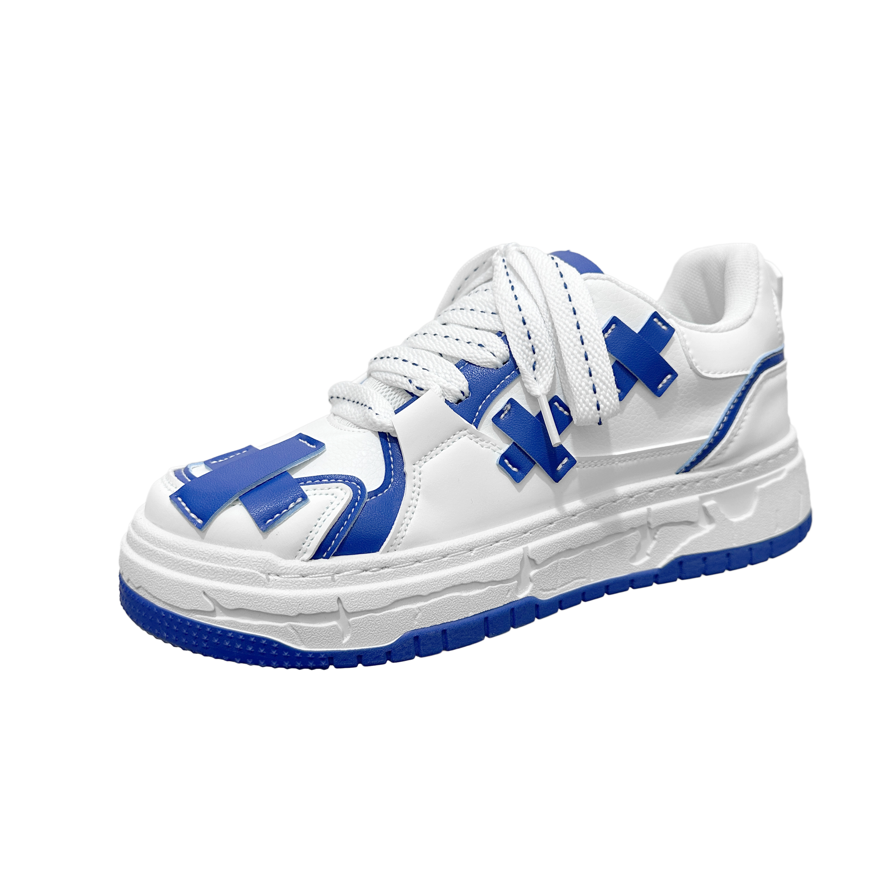 

Низкие мужские кроссовки Happy Fish, White Blue
