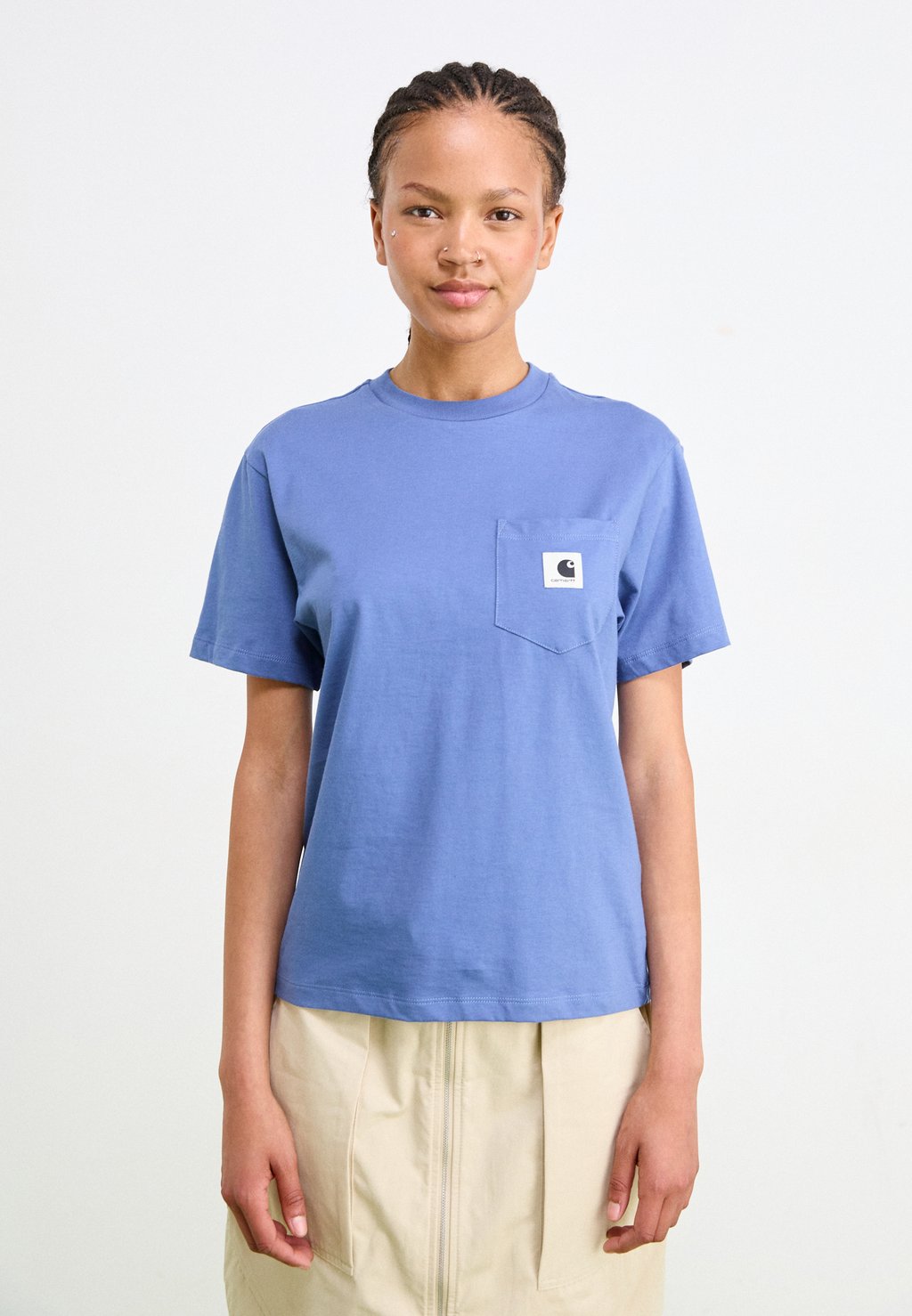 

Базовая футболка POCKET Carhartt WIP, синий