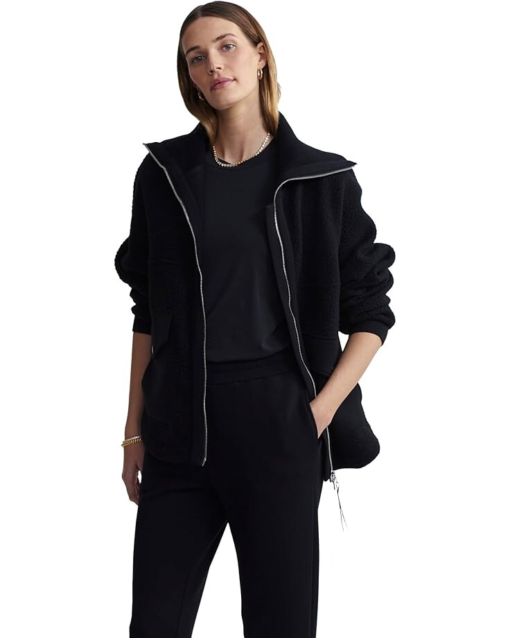 

Флис Varley Eleanor Patch Pocket Fleece, черный