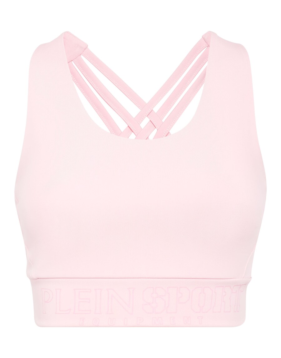 

Майка Plein Sport Bralette Sports Top, розовый