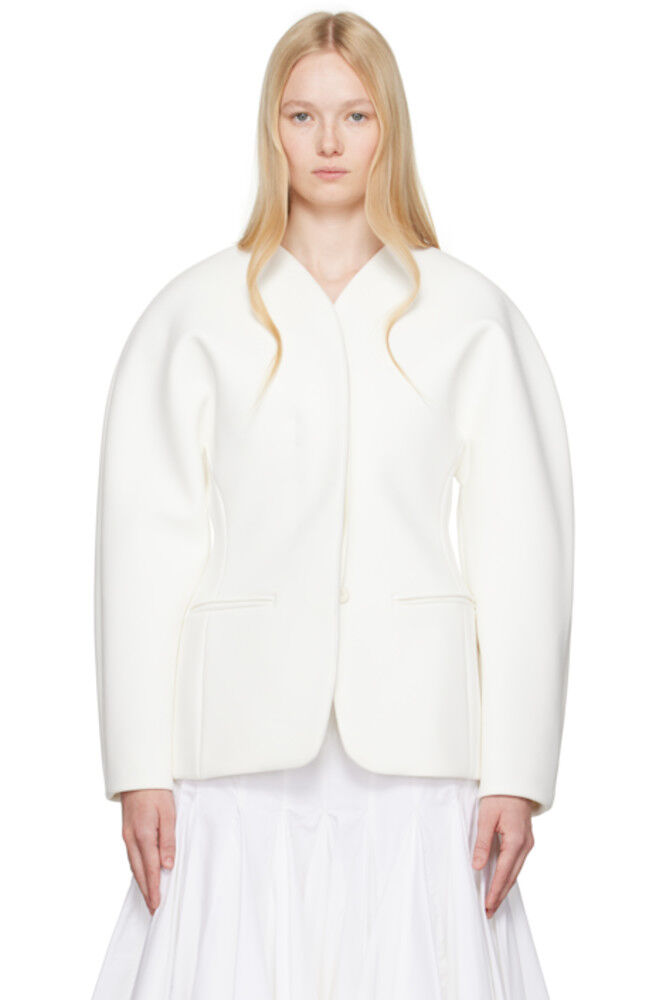 

Белый блейзер La Croisière 'The Ovalo' JACQUEMUS