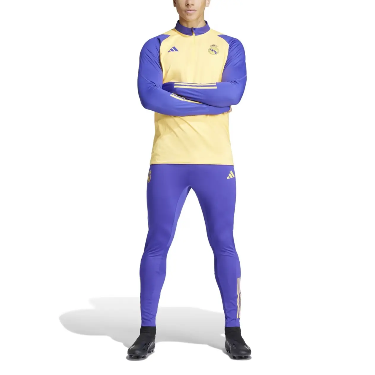Футболка Real Madrid мужская Adidas, желтый — фото 2
