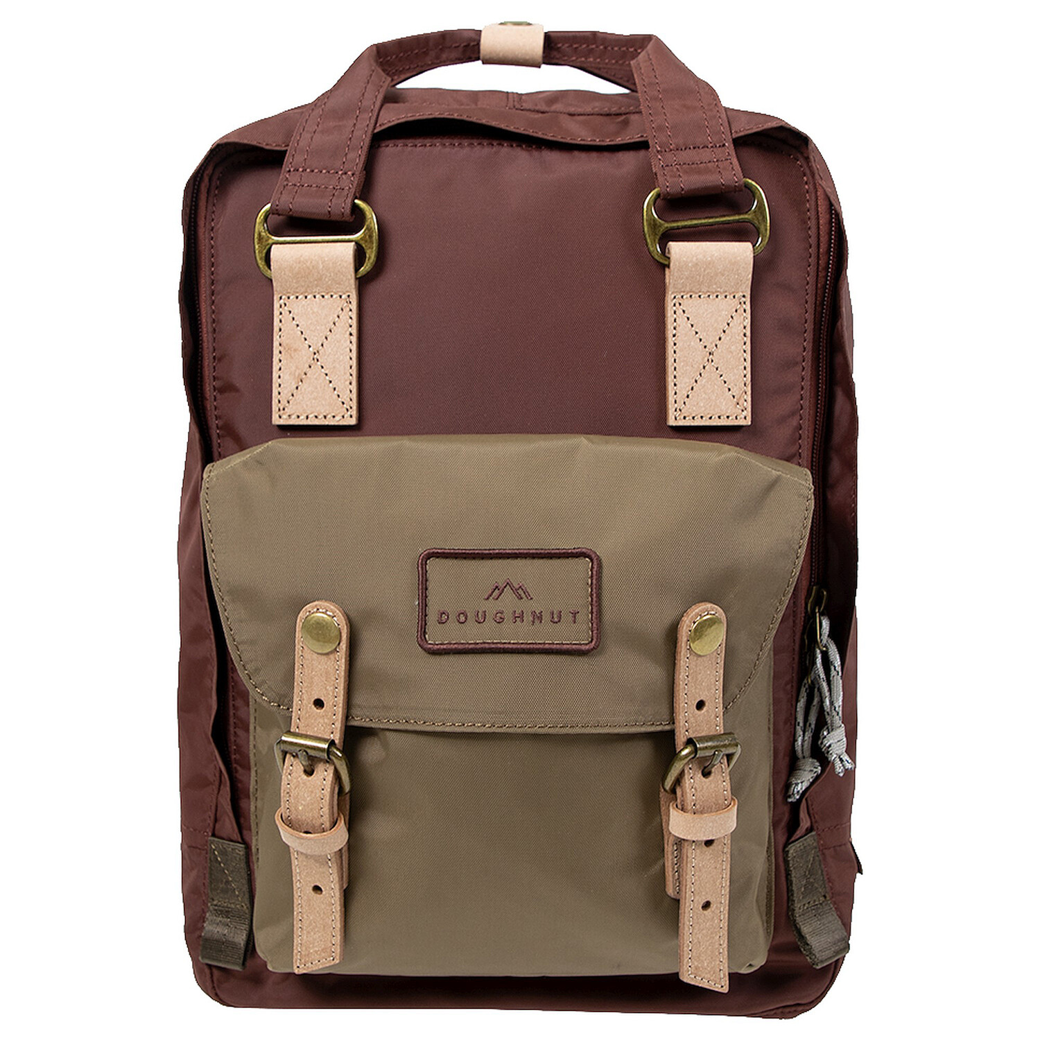 

Сумка для ноутбука Doughnut Macaroon Jungle 14, цвет maroon x khaki