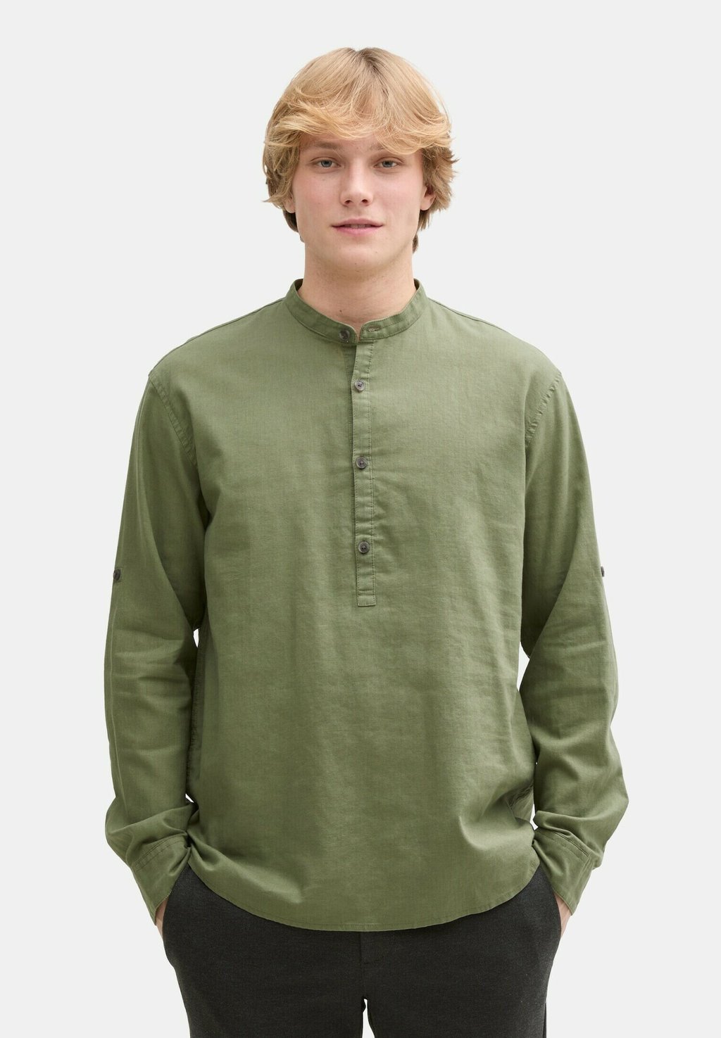 

Рубашка TOM TAILOR DENIM, хаки