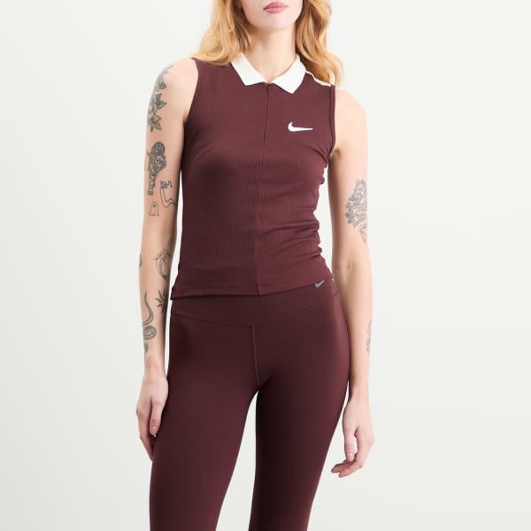 Sports fitted майка Nike, бордовый crush & sail — фото 2