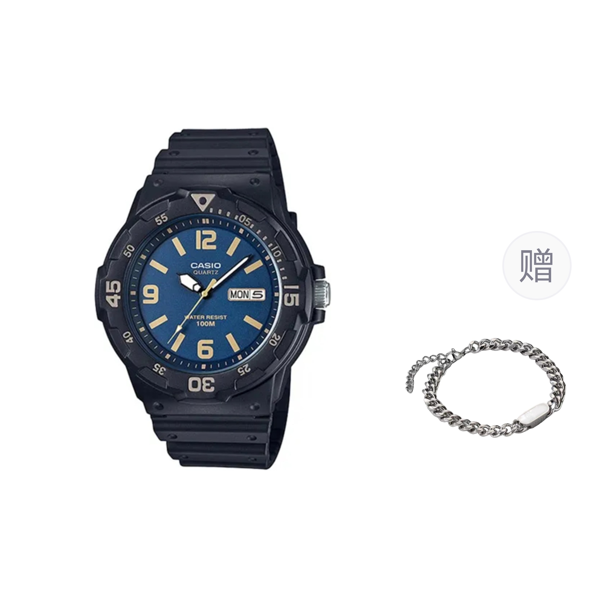 

CASIO Часы Men Blue Watch, Blue