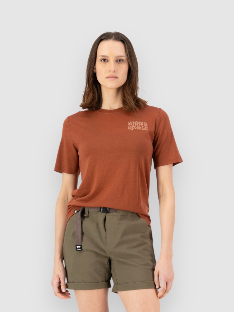 

Функциональная рубашка Mons Royale Icon Merino Funktionsshirt, sienna, Коричневый, Функциональная рубашка Mons Royale Icon Merino Funktionsshirt, sienna