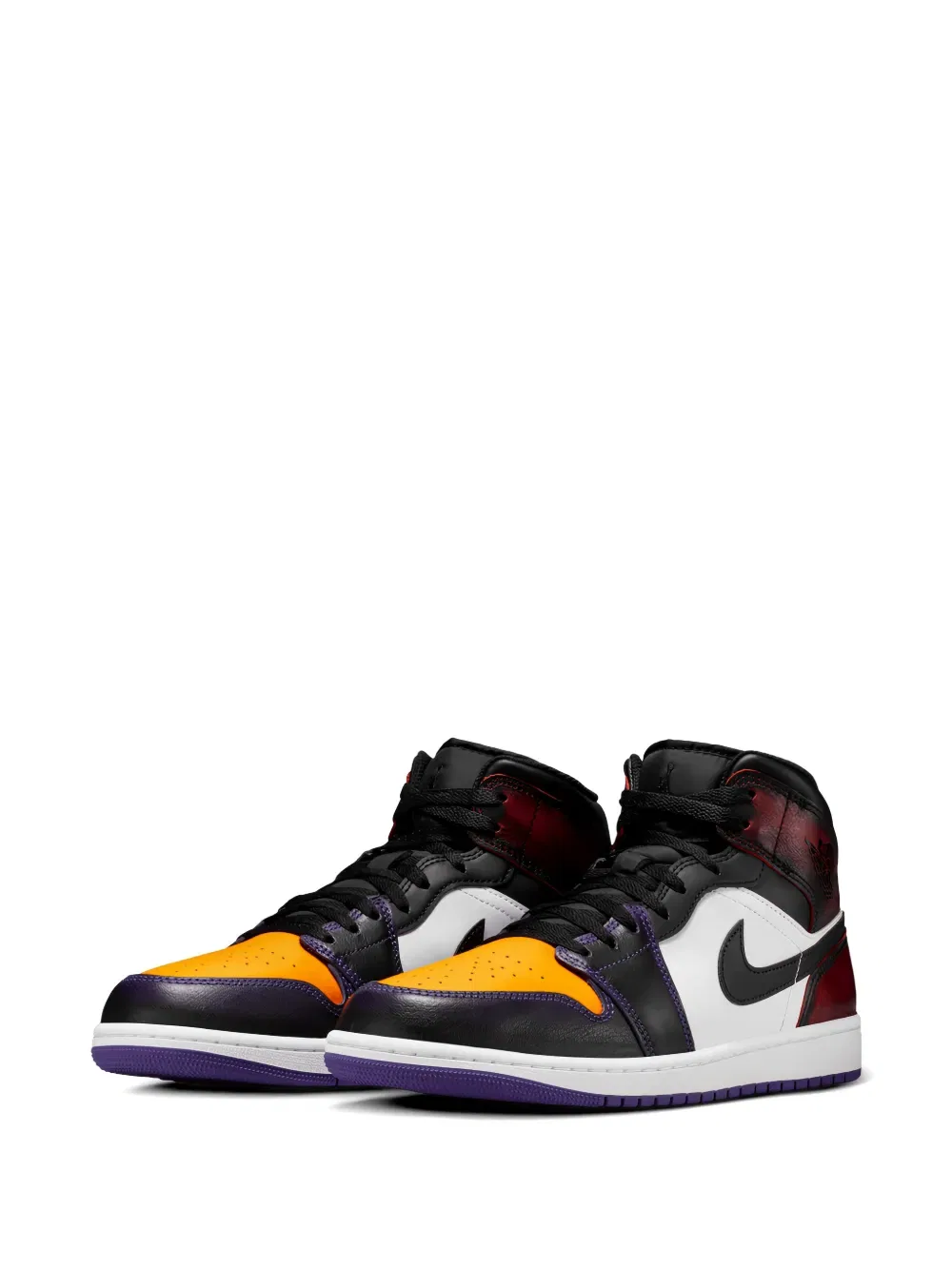 Кроссовки Jordan 1 Mid SE, черный — фото 2