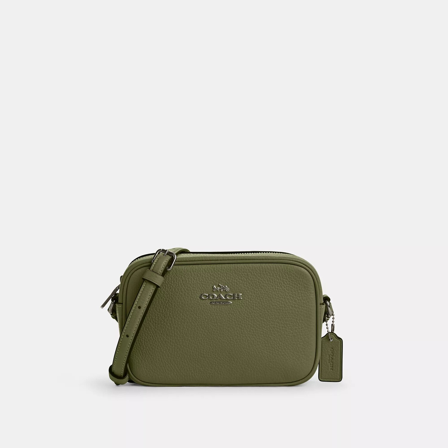 

Миниатюрная сумка для фотоаппарата Jamie Coach Outlet, цвет Gunmetal/Military Green