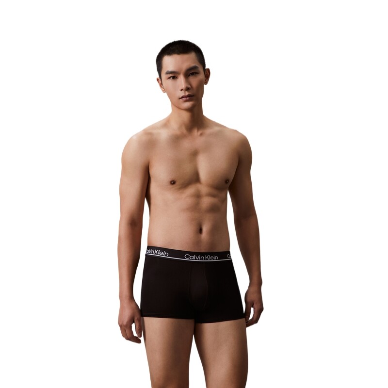 Мужские трусы Calvin Klein, цвет 001 - Space Black / Space Black / Space Black — фото 4