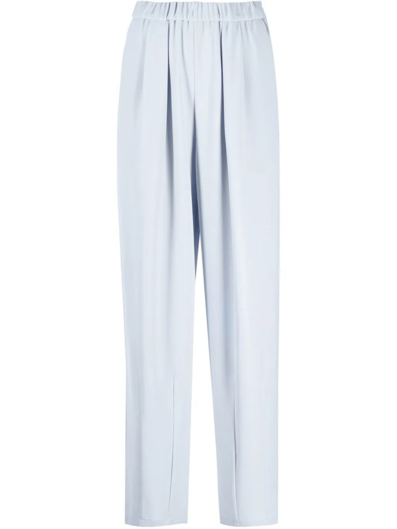 

Emporio Armani прямые брюки со складками, синий