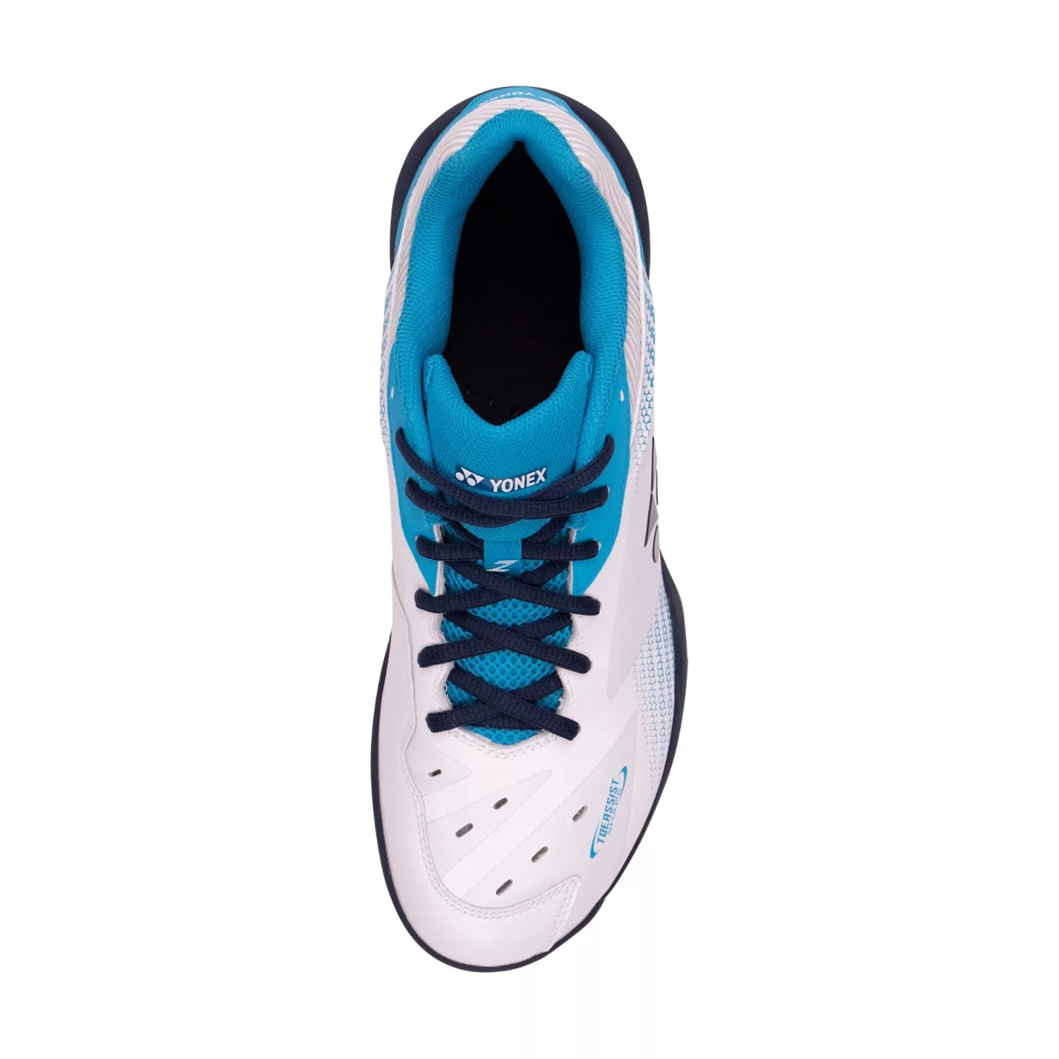 Power Cushion низкие бадминтонные кроссовки Unisex YONEX, белый/синий — фото 4