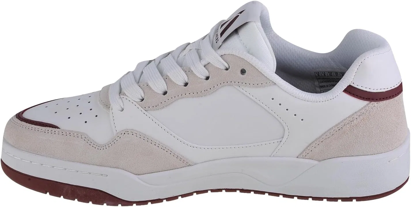 Кроссовки Skechers Unisex Koopa Volley Low Lifestyle Trainers, White — фото 2