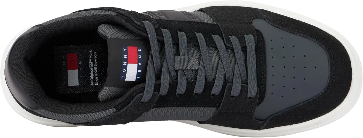 Мужские замшевые кроссовки Tommy Jeans Brooklyn, Black — фото 3
