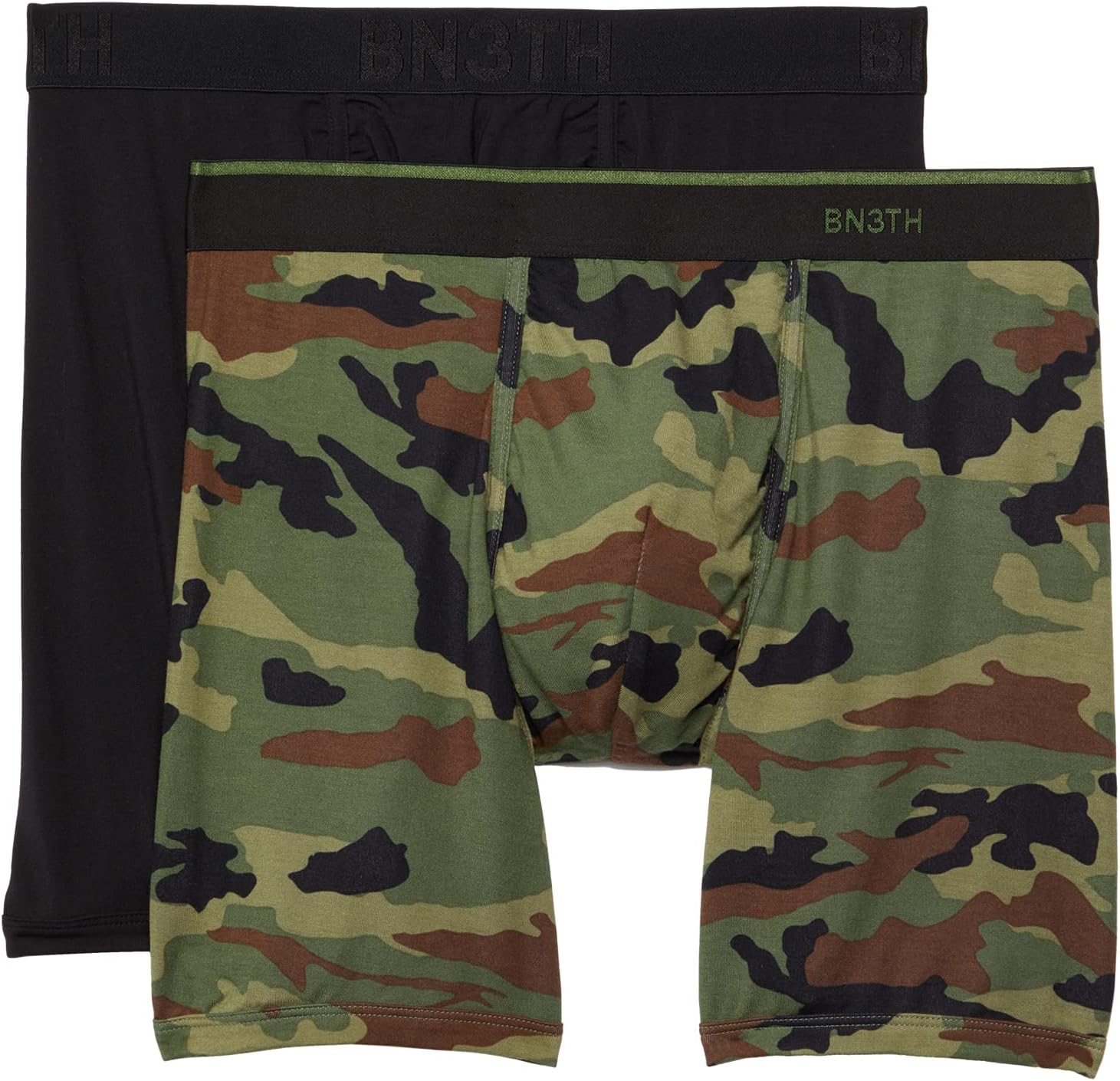 

Боксеры BN3TH Classic Boxer Brief 2-Pack - Print, цвет Black Camo 2-Pack