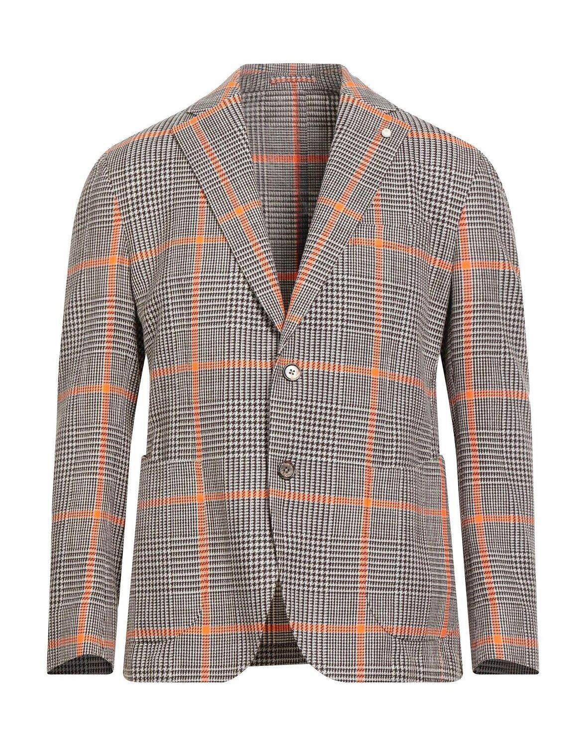 

Блейзер Luigi Bianchi Mantova, темно-коричневый