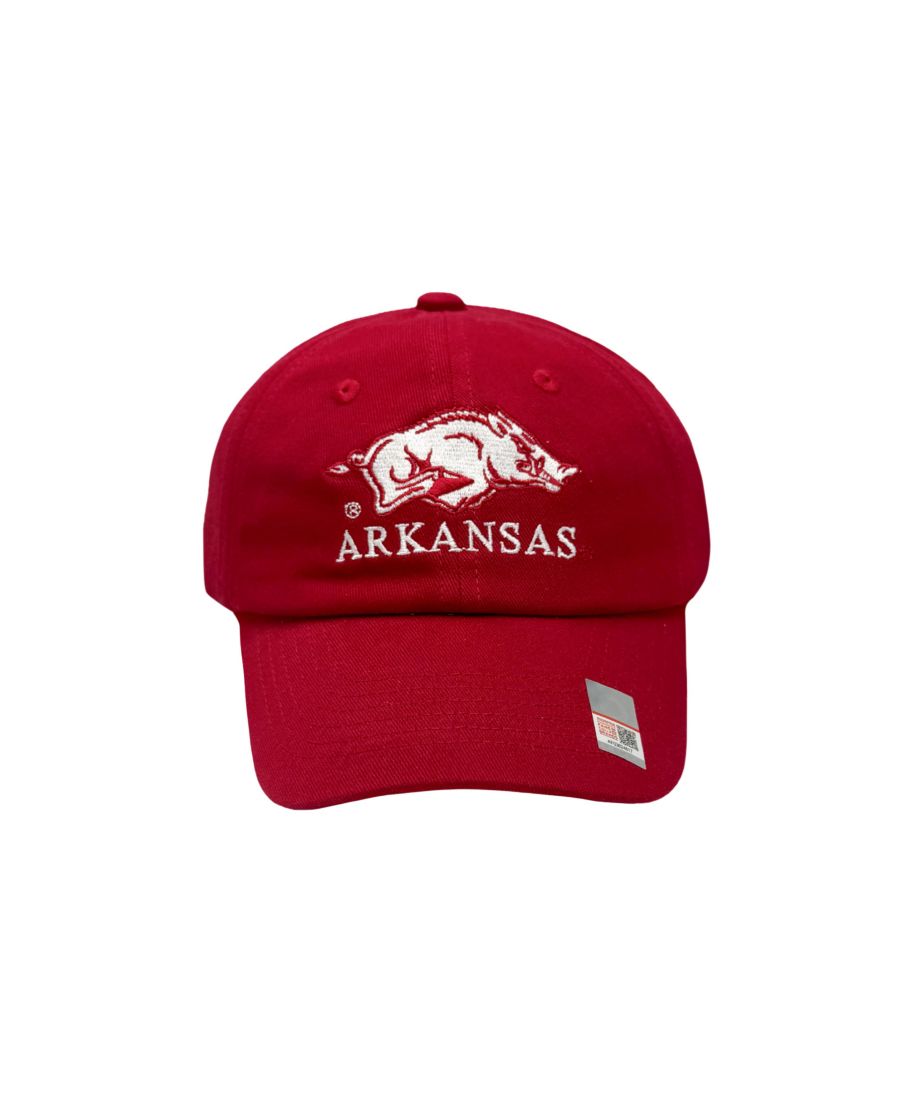 

Детская бейсболка с официальной лицензией команды Arkansas Razorbacks, красная Bits & Bows, No Color