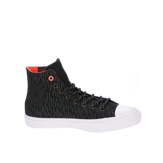 

Мужские черные плимсоллы Chuck Taylor All Star II Hi Shield Converse, черный