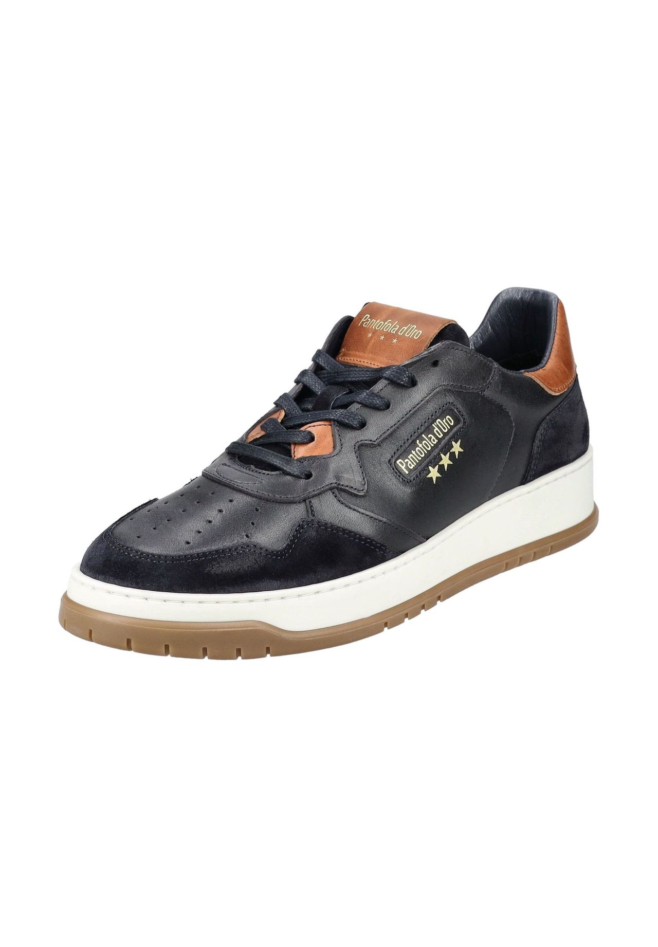 

Кожаные кроссовки Pantofola d’Oro, цвет Braun/navy, Коричневый, Кожаные кроссовки Pantofola d’Oro, цвет Braun/navy