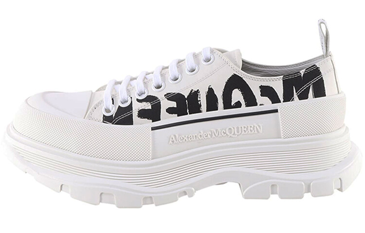 

Ботинки Alexander McQueen Tread Slick Graffiti-print Sneakers