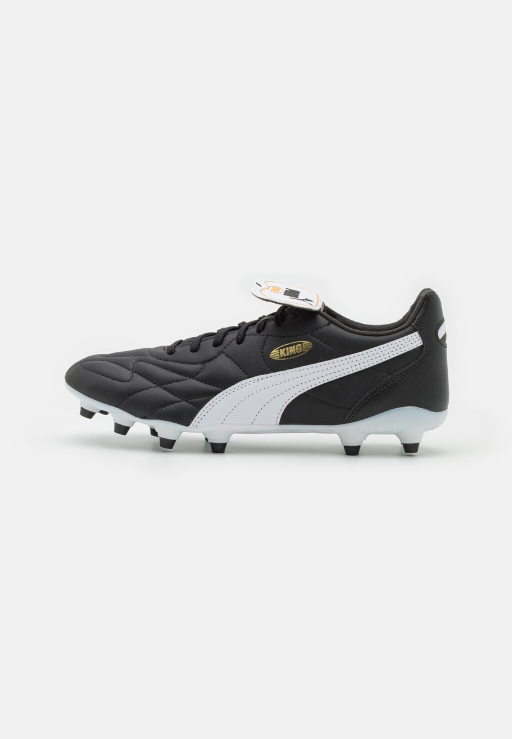 

Ботинки Puma KING TOP FG/AG, цвет Black/White/Gold, Черный, Ботинки Puma KING TOP FG/AG, цвет Black/White/Gold