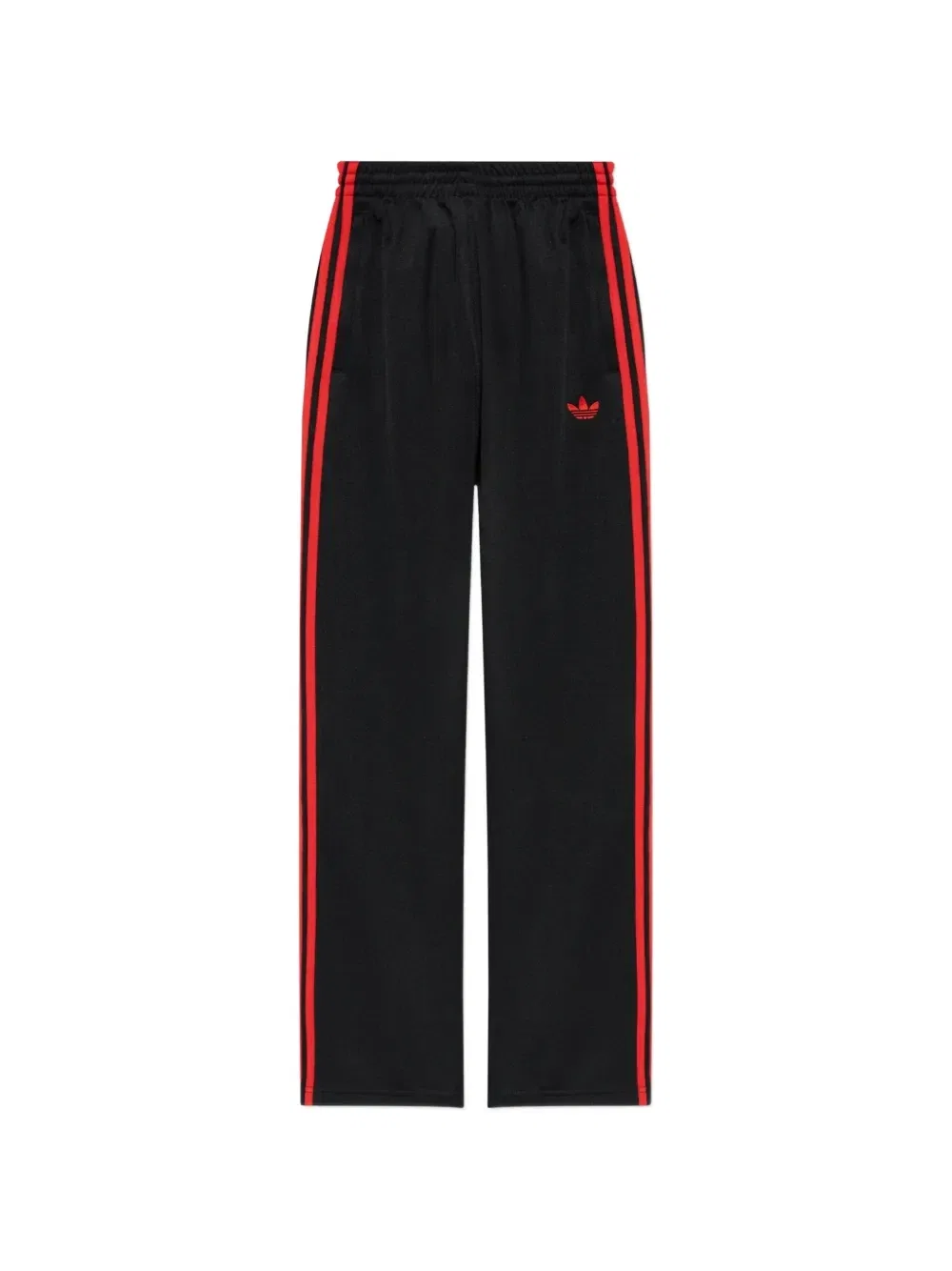Свободные спортивные брюки Adicolor с боковыми полосками Adidas, черный