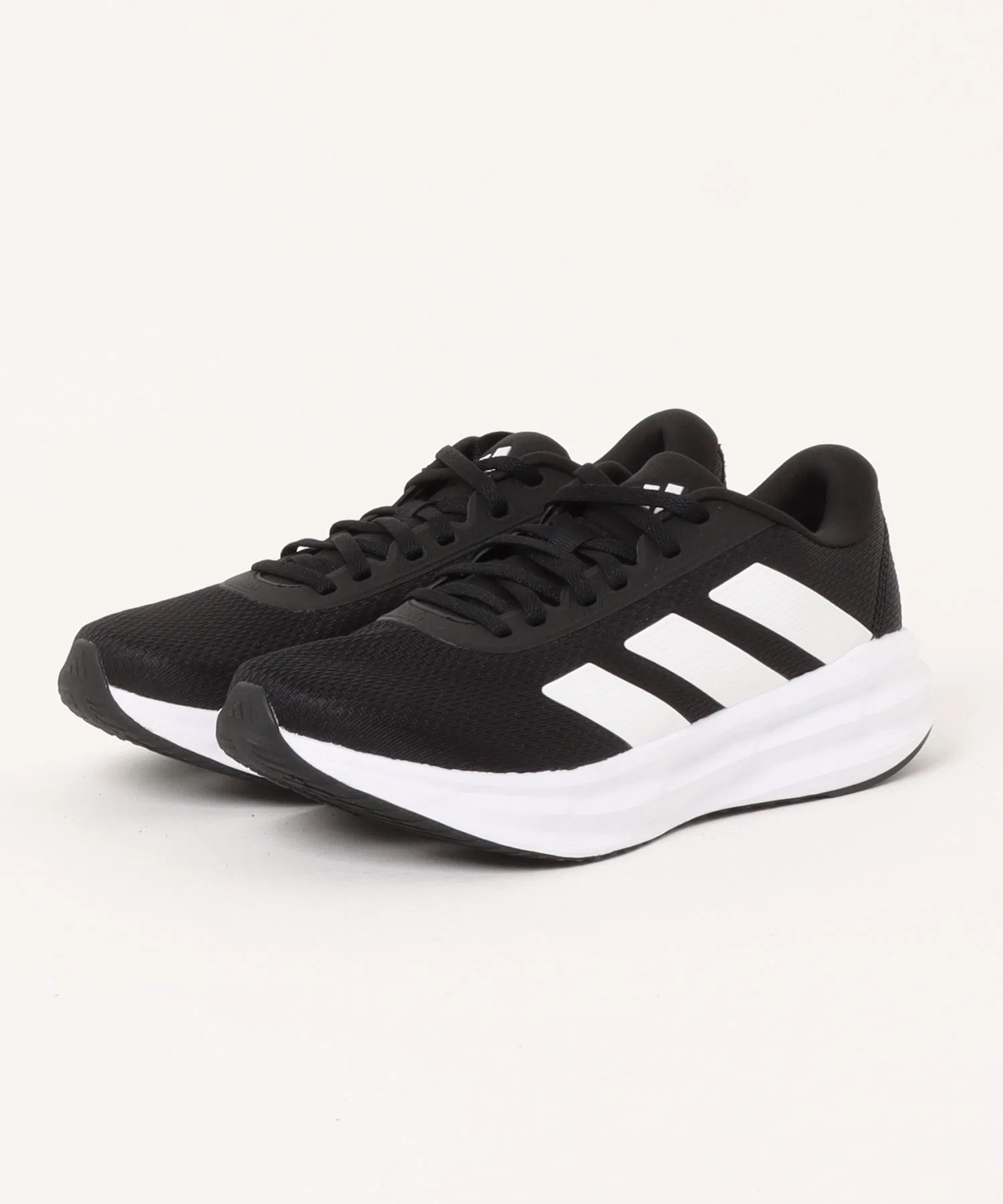 Мужские кроссовки Adidas GALAXY RUN чёрно-белые