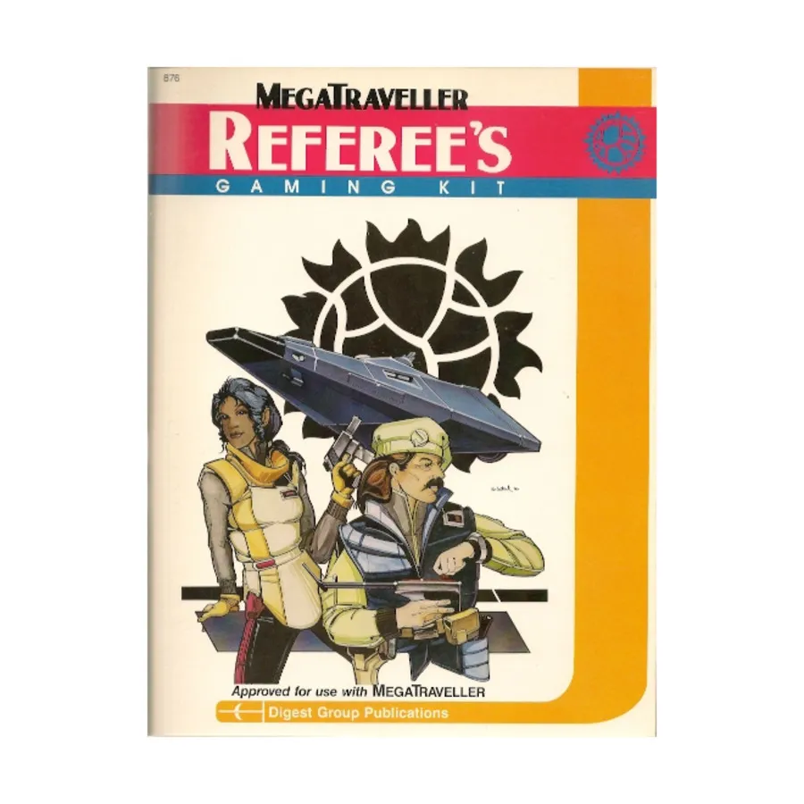 

Referee's Gaming Kit, MegaTraveller (Digest Group Publications), мягкая обложка