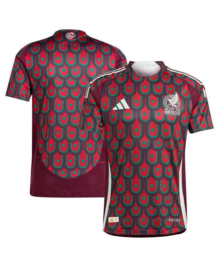 

Мужская футболка сборной Мексики 2024 Authentic Jersey adidas, красный