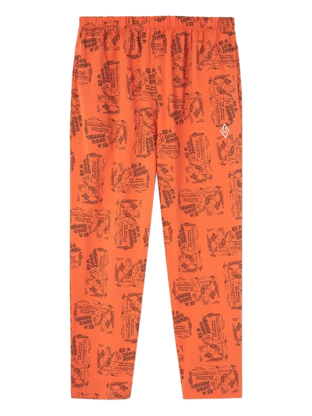 

Спортивные брюки с принтом Camaleon The Animals Observatory, оранжевый