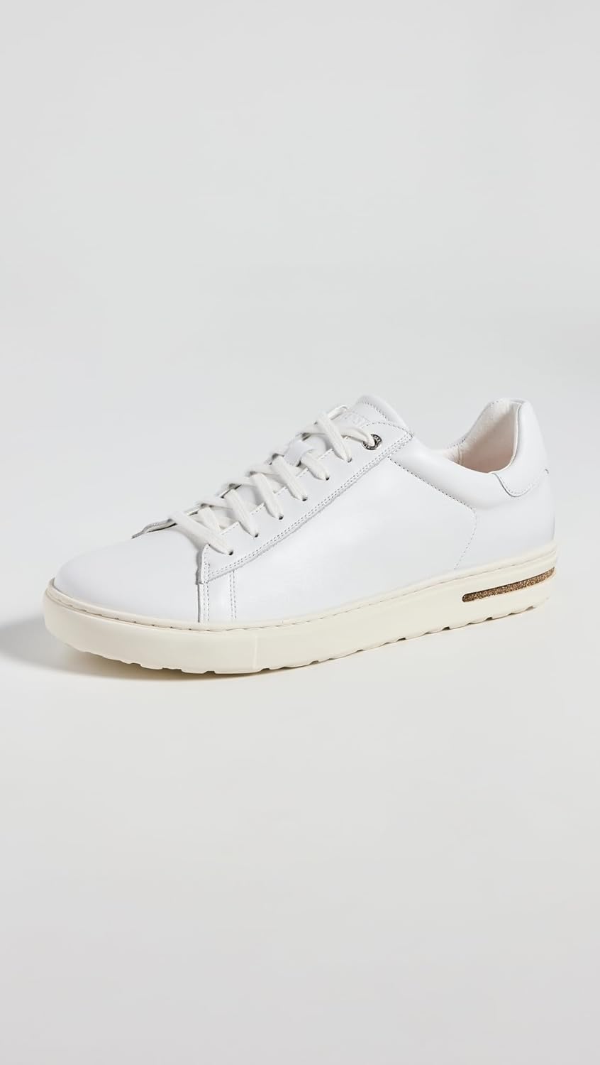 Унисекс кроссовки Birkenstock Bend Low из натуральной кожи, белый — фото 2